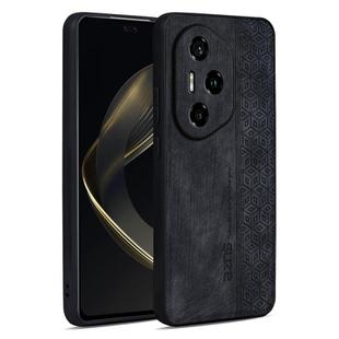 For Honor 300 Pro / 300 Ultra AZNS 3D Embossed Skin Feel Phone Case(Black)