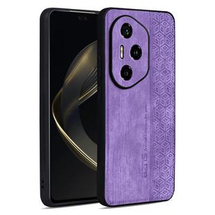 For Honor 300 Pro / 300 Ultra AZNS 3D Embossed Skin Feel Phone Case(Purple)