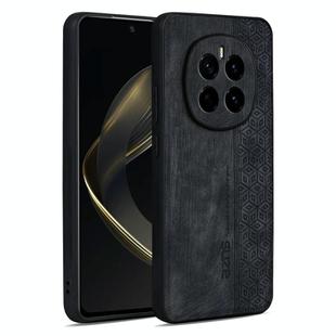 For Honor Magic7 AZNS 3D Embossed Skin Feel Phone Case(Black)