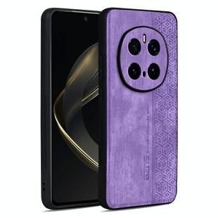For Honor Magic7 Pro AZNS 3D Embossed Skin Feel Phone Case(Purple)