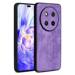 For Honor X60 Pro AZNS 3D Embossed Skin Feel Phone Case(Purple)