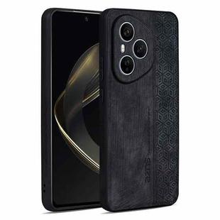 For Honor 400 Pro Global 160.8mm AZNS 3D Embossed Skin Feel Phone Case(Black)