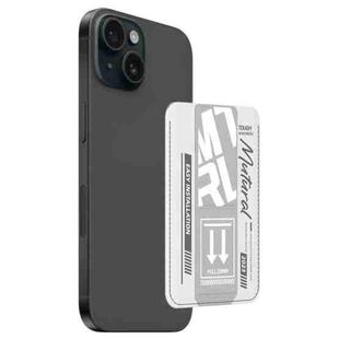 For iPhone 13 mutural Chuncai Series Magnetic Holder Card Slot(White Grey)