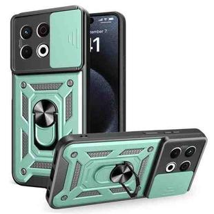 For Tecno Spark 30 Pro 4G Sliding Camera Cover Design TPU+PC Phone Case(Green)