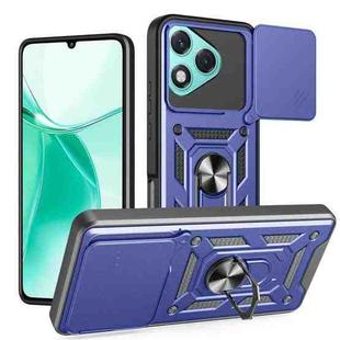 For Honor 400 Lite Sliding Camera Cover Design TPU+PC Phone Case(Blue)