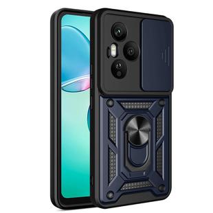 For Honor 400 Pro Global 160.8mm Sliding Camera Cover Design TPU+PC Phone Case(Blue)