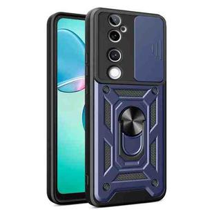 For vivo V40 / V40 Pro / S19 Pro Sliding Camera Cover Design TPU+PC Phone Case(Blue)