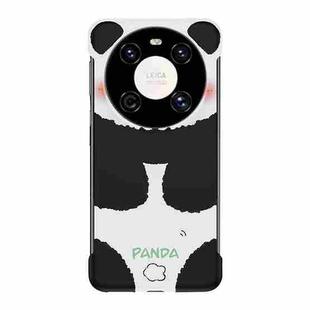 For Huawei Mate 40/Mate 40E Frameless Panda Series TPU Phone Case(Hug Panda)