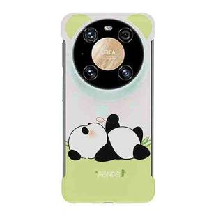 For Huawei Mate 40 Pro Frameless Panda Series TPU Phone Case(Sleeping Panda)