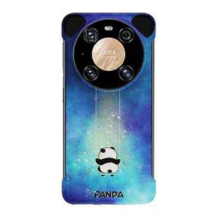 For Huawei Mate 40 Pro Frameless Panda Series TPU Phone Case(Quiet Panda)