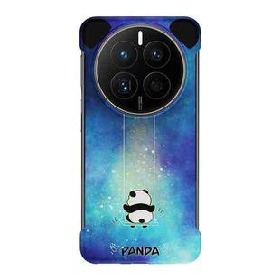For Huawei Mate 50 Frameless Panda Series TPU Phone Case(Quiet Panda)