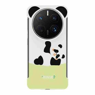 For Huawei Mate 50 Pro Frameless Panda Series TPU Phone Case(Proud Panda)