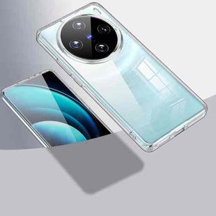 For vivo X100 Armor Clear TPU Hybrid PC Phone Case(Clear)