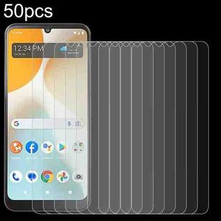 For BLU View 5 50pcs 0.26mm 9H 2.5D Tempered Glass Film