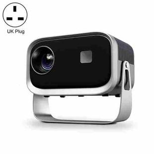A003 150 Lumens 1280x720P 360 Degree Rotating LED Mini Android Projector, Specification:UK Plug