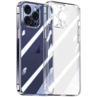 For iPhone 15 Pro Max Integrated Ultra-thin Crystal Glass Phone Case(Transparent)