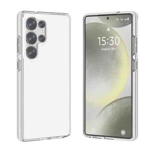 For Samsung Galaxy S25 Ultra 5G Shockproof Terminator Glitter Powder Phone Case(Transparent)