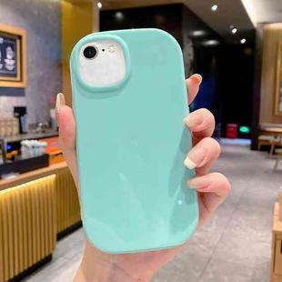 For iPhone SE 2022 / SE 2020 Glossy Soap Shape TPU Phone Case(Green)