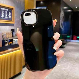 For iPhone 8 Plus / 7 Plus Glossy Soap Shape TPU Phone Case(Black)