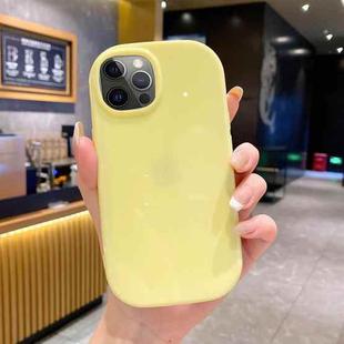 For iPhone 12 Pro Glossy Soap Shape TPU Phone Case(Yellow)