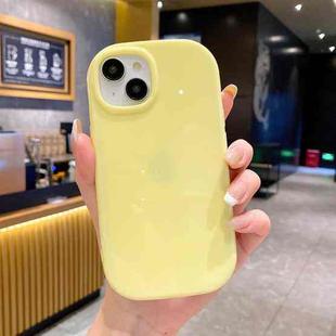 For iPhone 13 Glossy Soap Shape TPU Phone Case(Yellow)