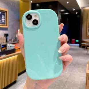 For iPhone 14 Glossy Soap Shape TPU Phone Case(Green)