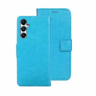 For Samsung Galaxy A05s 4G idewei Crazy Horse Texture Leather Phone Case(Sky Blue)