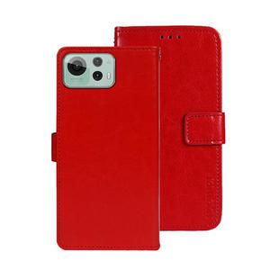 For Asus Zenfone 12 Ultra idewei Crazy Horse Texture Leather Phone Case(Red)