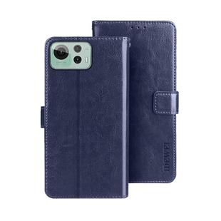 For Asus Zenfone 12 Ultra idewei Crazy Horse Texture Leather Phone Case(Blue)
