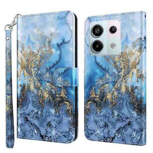 For Xiaomi Redmi Note 13 Pro 5G 3D Painting Pattern Flip Leather Phone Case(Milky Way)