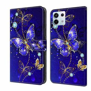 For Xiaomi Redmi Note 13 Pro 5G Crystal 3D Shockproof Protective Leather Phone Case(Diamond Butterfly)