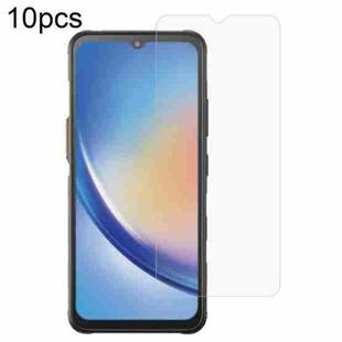 For Samsung Galaxy Xcover 7 10pcs 0.18mm 9H 2.5D Tempered Glass Film