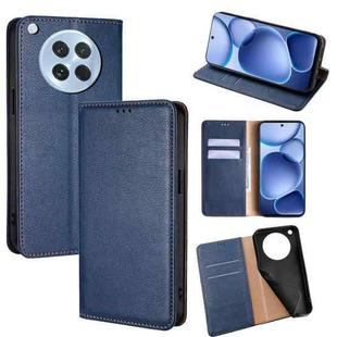 For OPPO Find X8s 5G Gloss Oil Solid Color Magnetic Leather Phone Case(Blue)