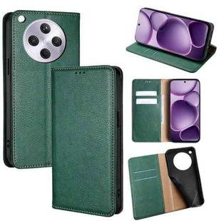 For OPPO Find X8s+ 5G Gloss Oil Solid Color Magnetic Leather Phone Case(Green)