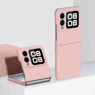 For Huawei nova Flip Skin Feel PC Phone Case(Pink)