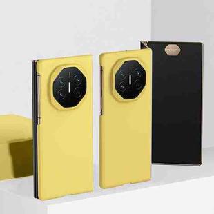 For Huawei Mate XT Ultimate Design Skin Feel PC Phone Case(Lemon Yellow)