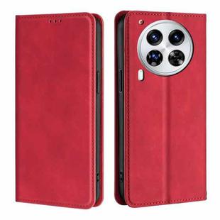 For Tecno Camon 30 Premier 5G Skin Feel Magnetic Leather Phone Case(Red)