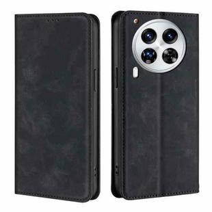 For Tecno Camon 30 Premier 5G Skin Feel Magnetic Leather Phone Case(Black)