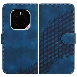 For Honor GT Pro Elephant Head Embossed Phone Leather Case with Lanyard(Royal Blue)