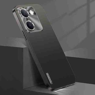 For vivo Y100 Streamer Series Micro Frosted Metal Paint PC Phone Case(Black)