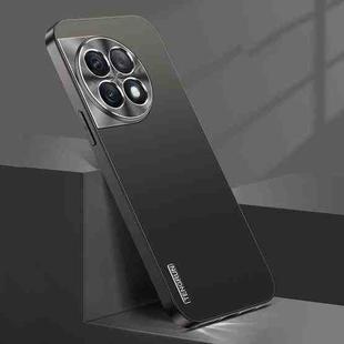 For OnePlus Ace 2 Streamer Series Micro Frosted Metal Paint PC Phone Case(Black)