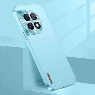 For OnePlus Ace 2 Streamer Series Micro Frosted Metal Paint PC Phone Case(Sierra Blue)