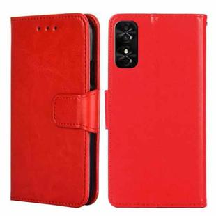 For TCL 50 SE 4G Crystal Texture Leather Phone Case(Red)