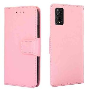 For TCL 50 5G Crystal Texture Leather Phone Case(Pink)