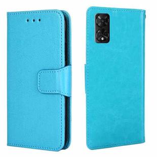 For TCL 50 5G Crystal Texture Leather Phone Case(Sky Blue)