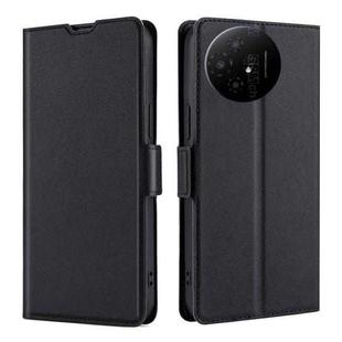 For TCL 50 XL Ultra-thin Voltage Side Buckle Horizontal Flip Leather Phone Case(Black)