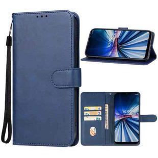 For Boost Mobile Celero 5G Leather Phone Case(Blue)