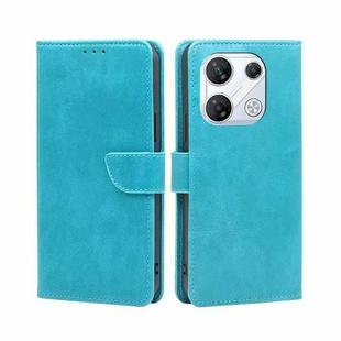 For Infinix GT 10 Pro 5G Calf Texture Buckle Flip Leather Phone Case(Light Blue)