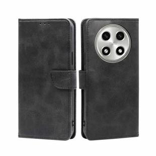 For OPPO A2 Pro 5G Calf Texture Buckle Flip Leather Phone Case(Black)