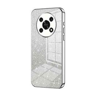 For Honor X30 / X9 5G Gradient Glitter Powder Electroplated Phone Case(Silver)